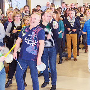 Atelier de cohésion avec l'entreprise Sarthe Habitat au Mans