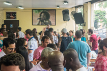 Bar avec musique samba à São Paulo