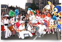 Groupe de percussions brésiliennes