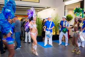 Les danseuses brésiliennes à Châteauroux