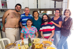 La famille de Cyro à Natal