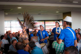 Groupe de percussions dans l'indre