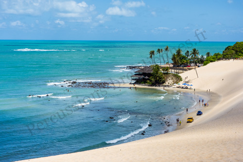 plage de natal au Brésil