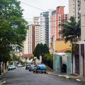Rue de l'auberge de jeunesse à São Paulo