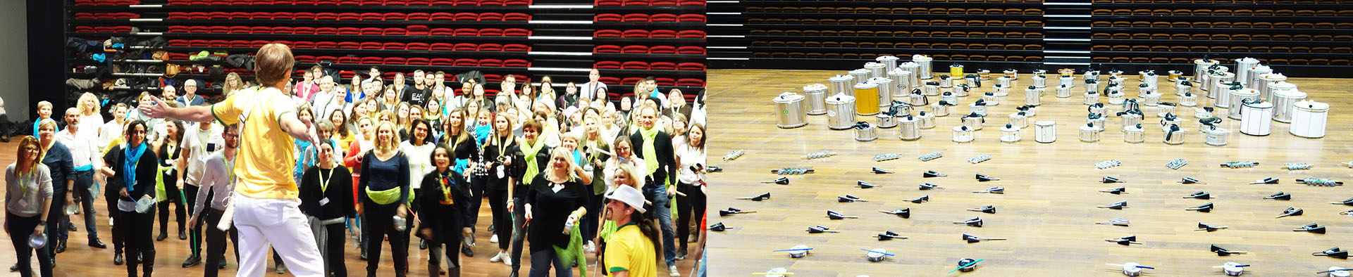 Team building percussions à Nancy